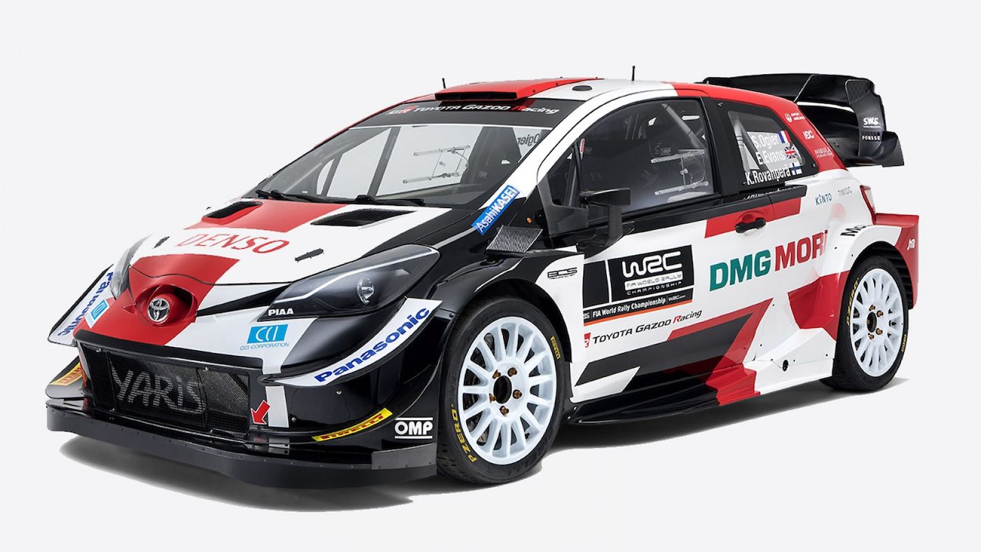 Toyota presenta el Yaris WRC 2021 con un nuevo diseño