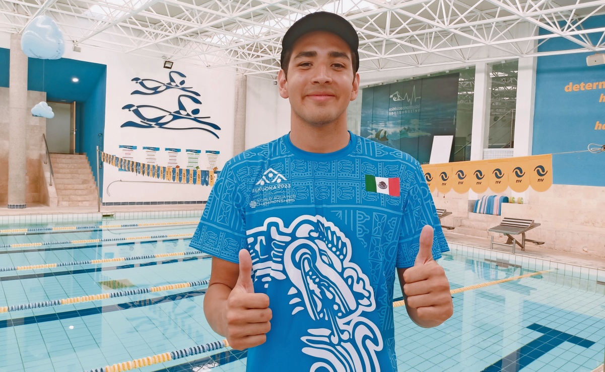 El nadador Andrés Puente corta su preparación tras ausencia de México en la Universiada Mundial