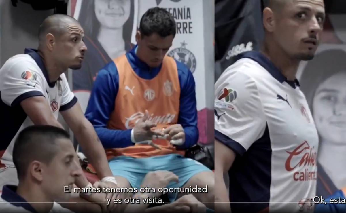 Chicharito Hernández habló fuerte con sus compañeros en el vestidor tras una derrota de Chivas