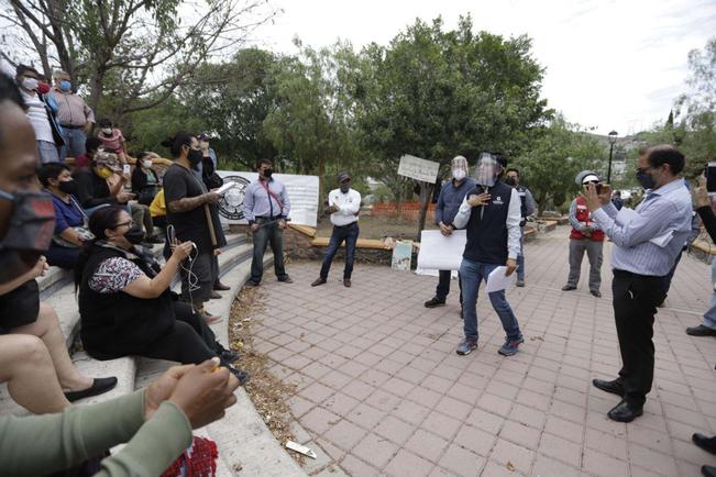 Comité vigila obra en Alameda Norte