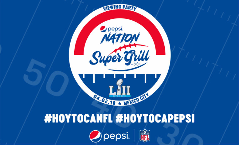 Asiste a la verdadera fiesta del Super Bowl: Pepsi Nation Super Grill