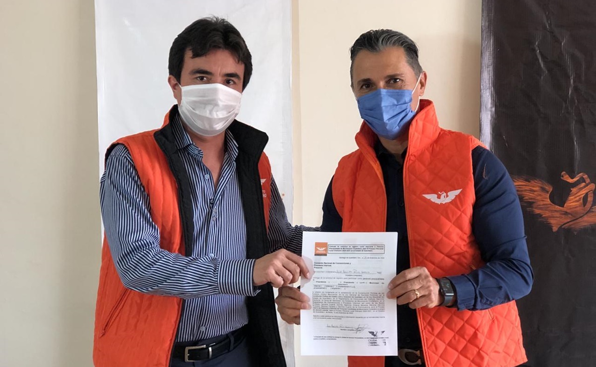 El exfutbolista Adolfo Ríos se registra como precandidato a la alcaldía de Querétaro