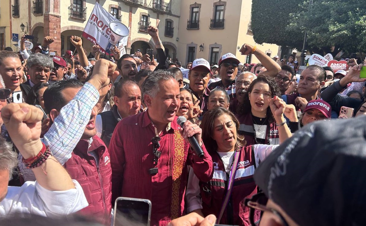 Retirarle la candidatura a Santiago Nieto es un acto antidemocrático, dice Claudia Sheinbaum