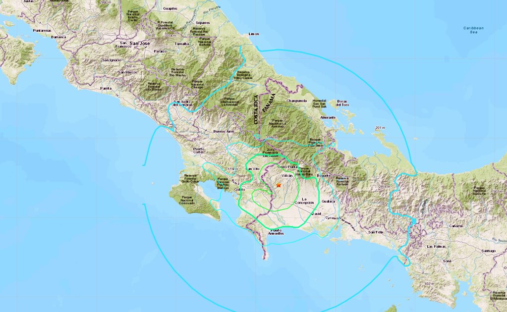Registran sismo de 6.1 de magnitud en Panamá 