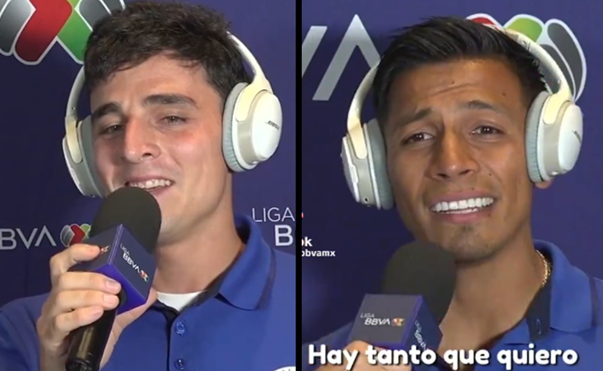 VIDEO: Faravelli y Sepúlveda, jugadores de Cruz Azul, cantan su nuevo himno “Andar conmigo”