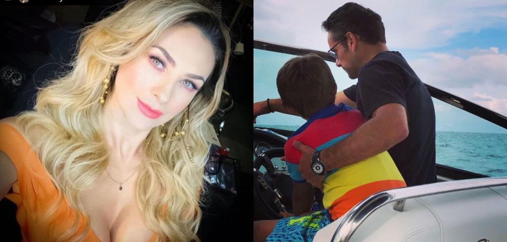 Así festejaron los hijos de Luis Miguel a Aracely Arámbula 