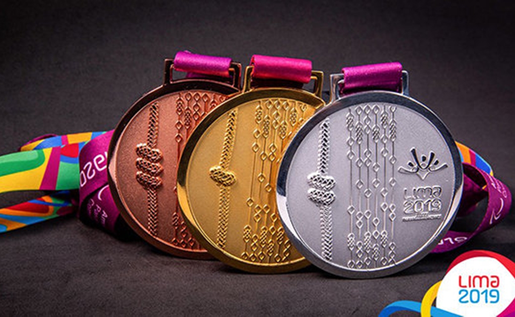 Así serán las medallas que se entregarán en los Panamericanos de Lima 2019