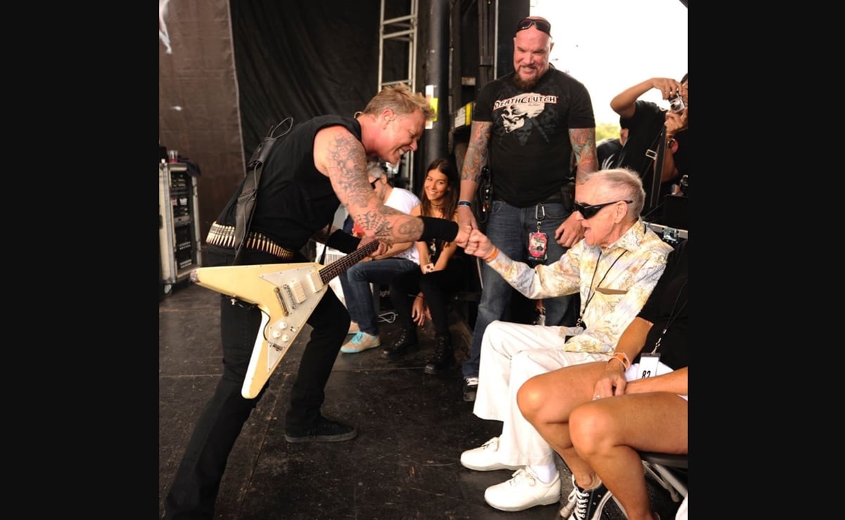Metallica rinde homenaje al papá de su exbajista Cliff Burton