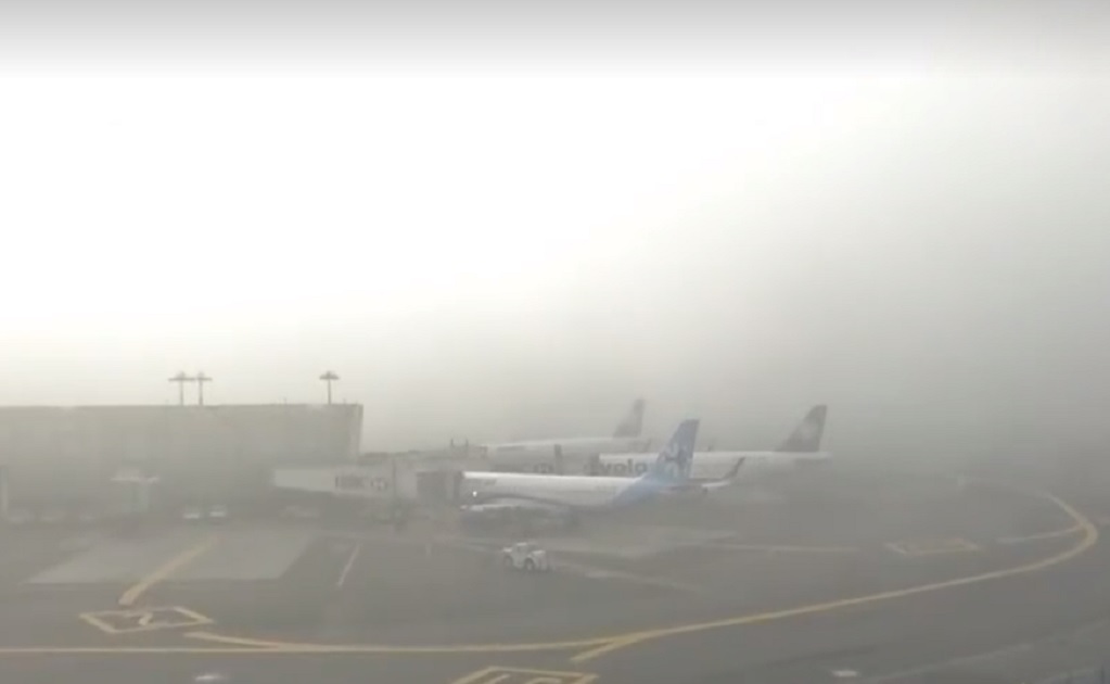 AICM suspende operaciones por banco de niebla este viernes; habilitan aeropuertos alternos
