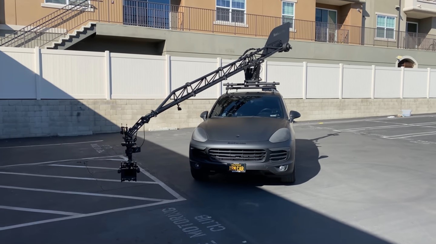 Cómo se graban las escenas de películas desde un auto
