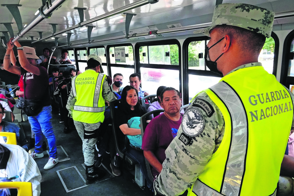 Sancionan a 10 mil 943 oficiales de la Guardia Nacional