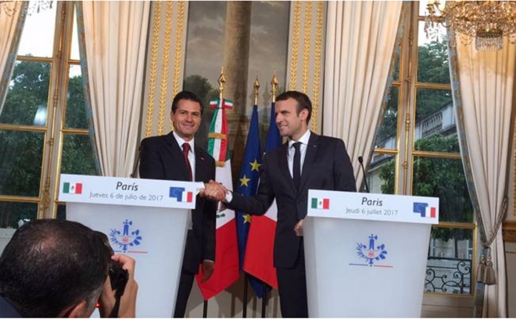 Peña and Macron reinforce relations