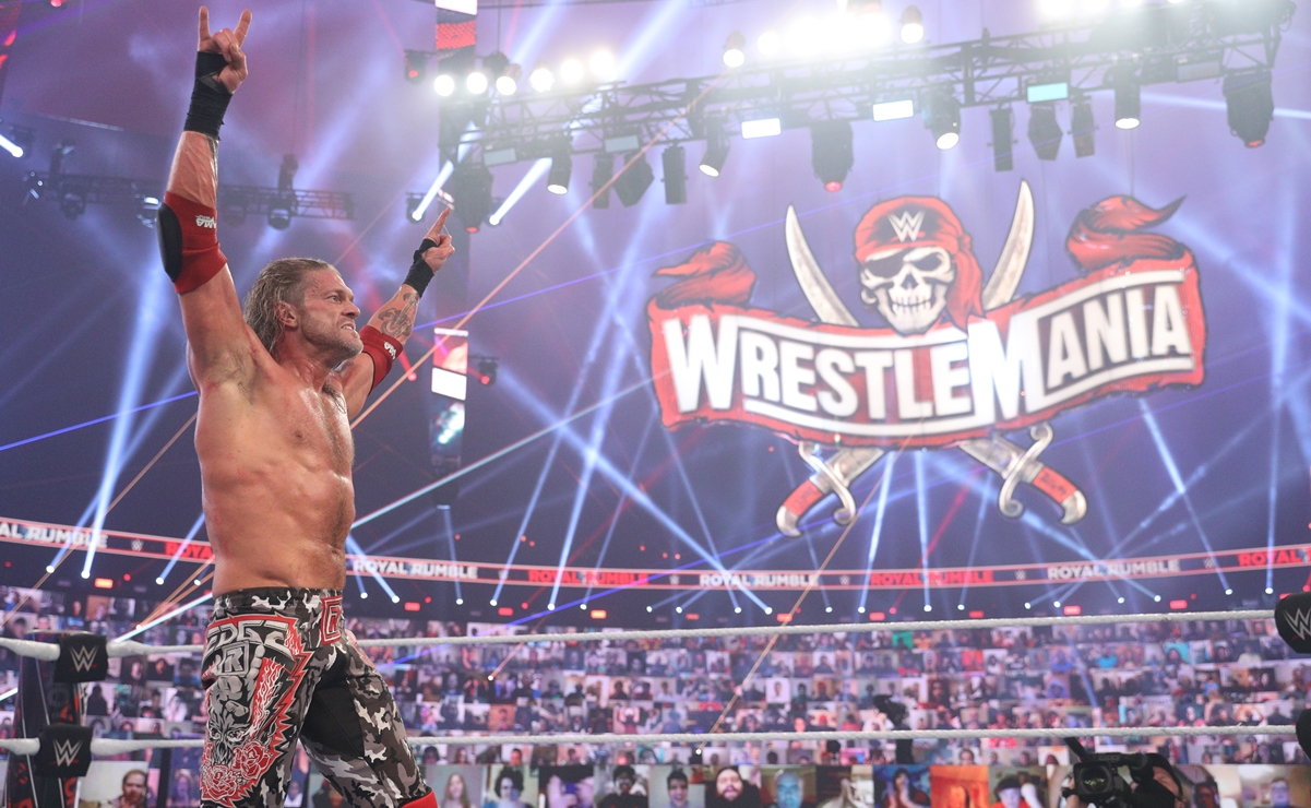 Edge sorprende y gana el Royal Rumble 2021