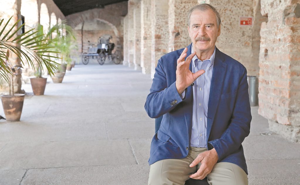 Qué poca cosa se veía López en el balcón del Palacio: Vicente Fox