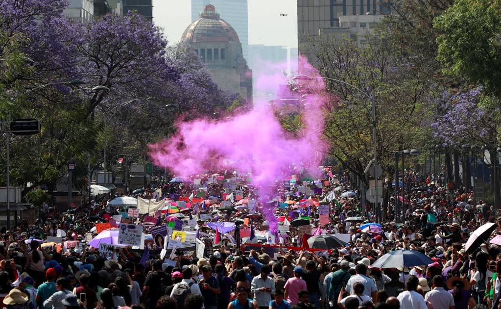 Women’s Day 2020: Thousands of women took over Mexico to demand justice and equality through massive protests