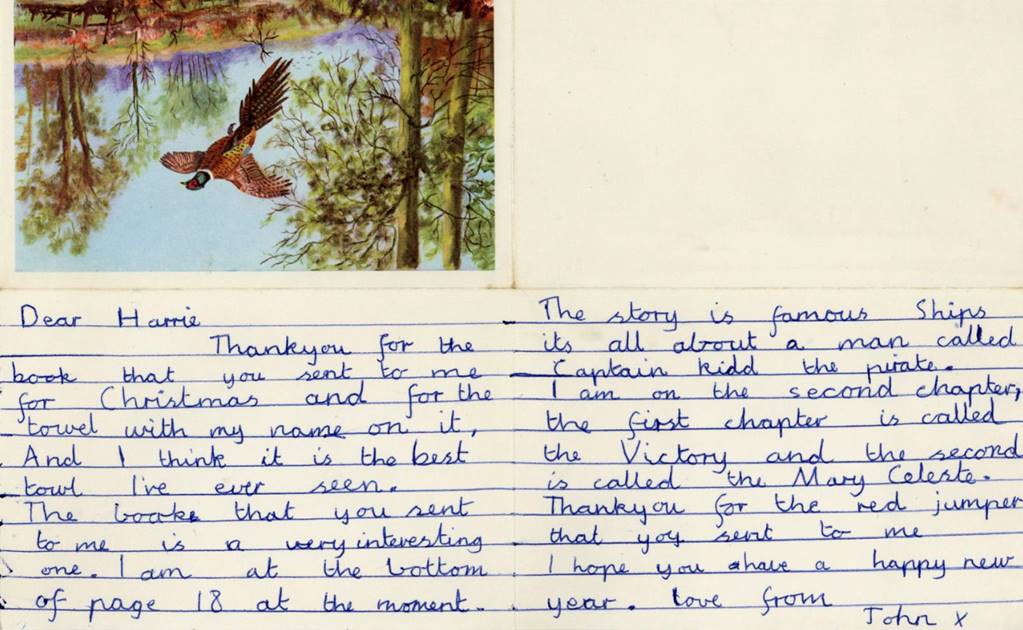 Primera carta escrita por John Lennon, a subasta