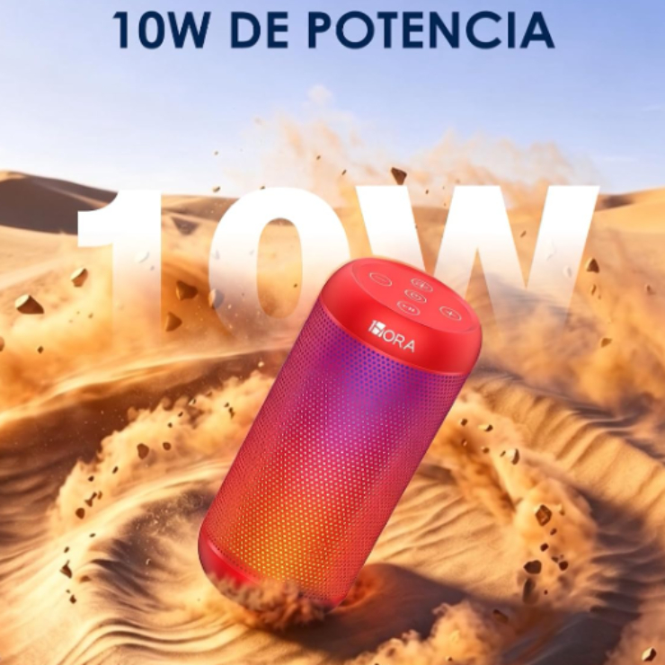 Bocina recargable 1 Hora con batería de 20 horas