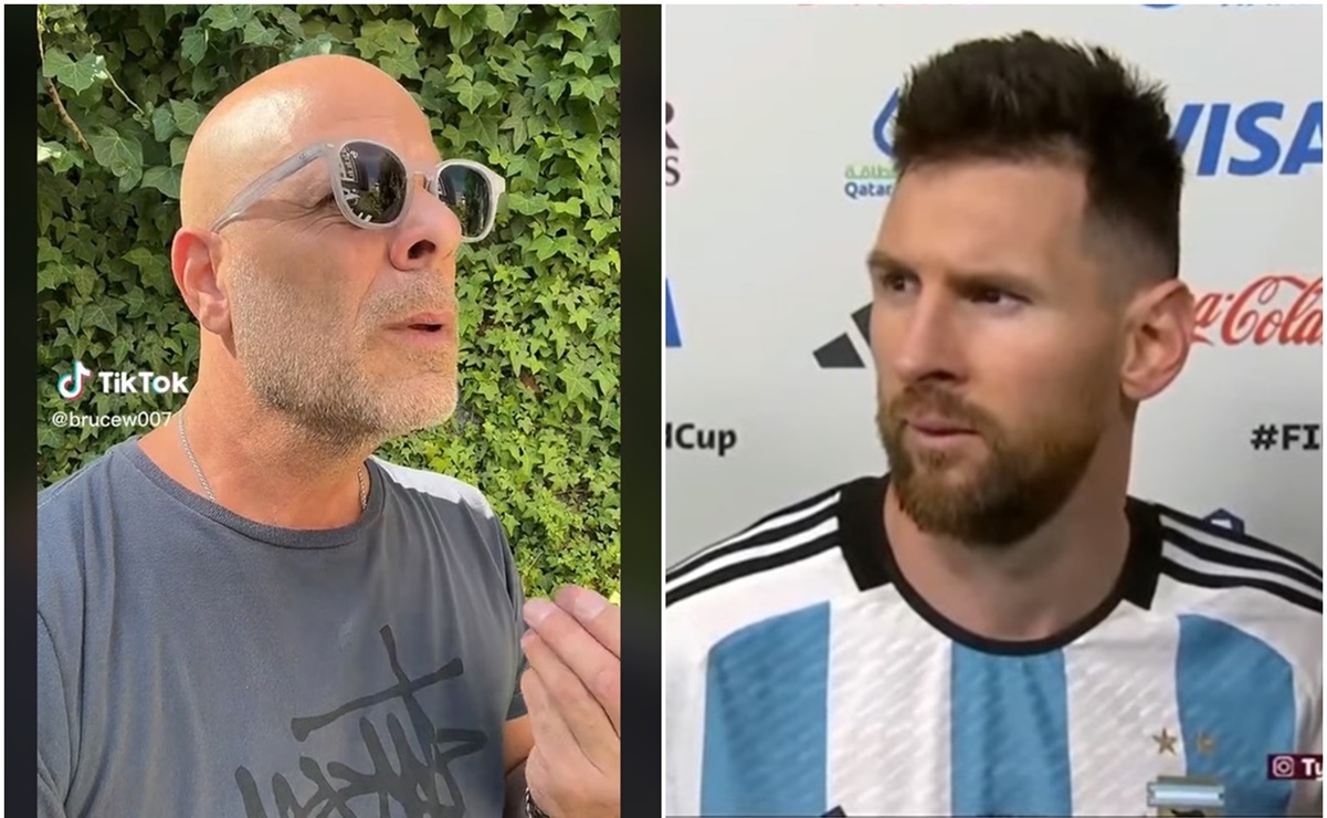 Doble de Bruce Willis imita a Messi en TikTok: “¿Qué mirás, bobo?” 