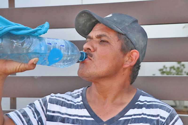 Suma BCS 4 casos por golpe de calor; temperaturas superan los 40 grados