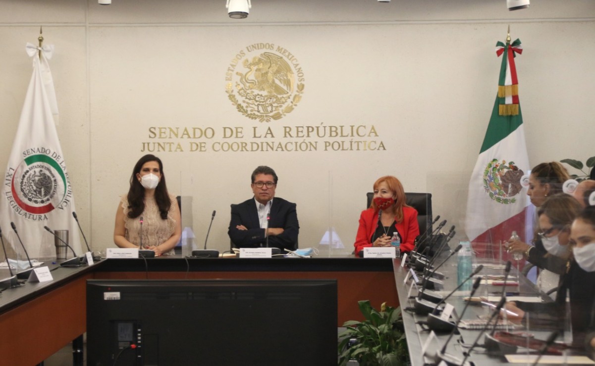 Rosario Piedra Ibarra llega al Senado para informar sobre situación en la CNDH