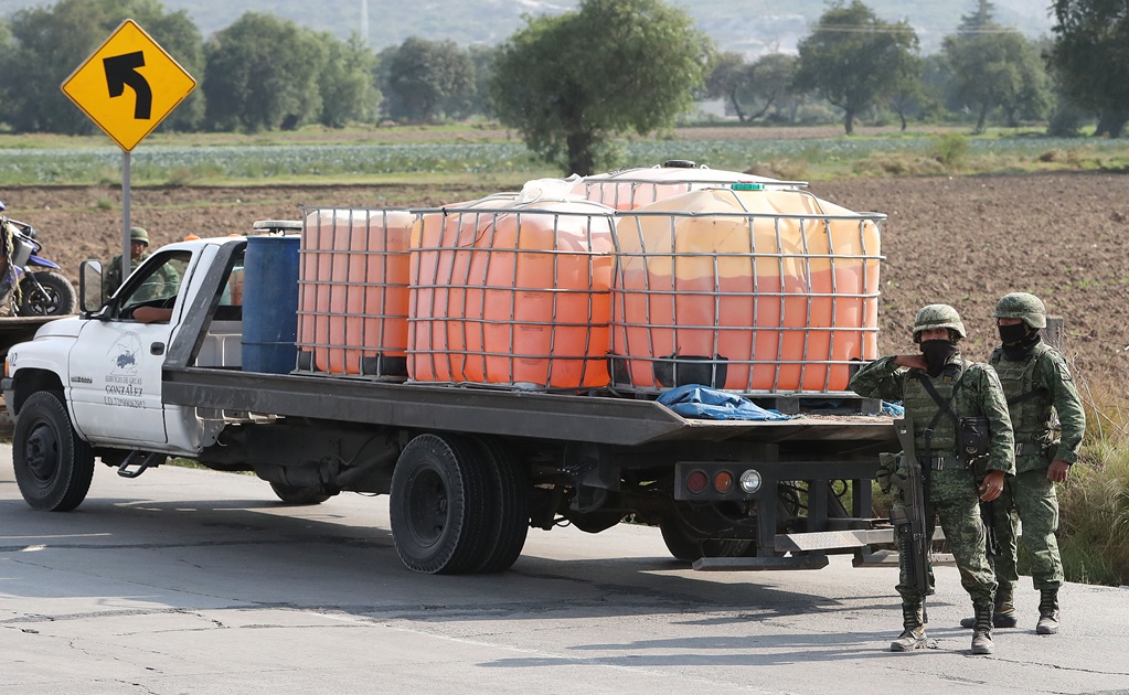 Aseguran más de 227 mil litros de hidrocarburo en Puebla 