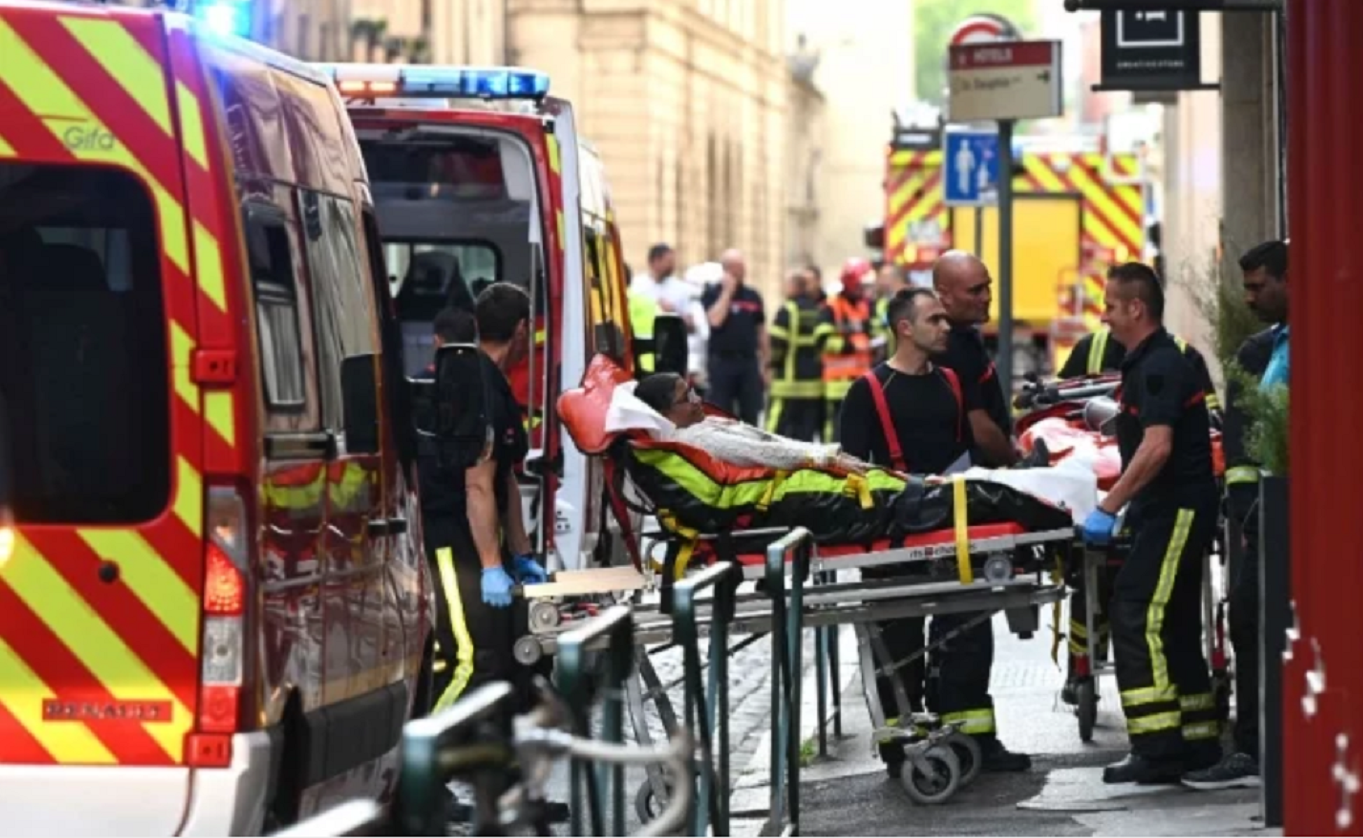 Una explosión en el centro de Lyon, en Francia, causa al menos ocho heridos