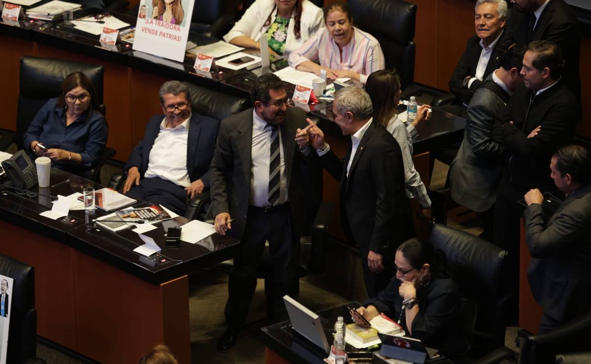 Mancera y Cravioto, a punto de los golpes en acalorado debate en el Senado