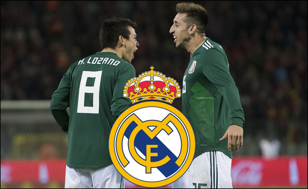 Héctor Herrera e Hirving Lozano estarían en la mira del Real Madrid