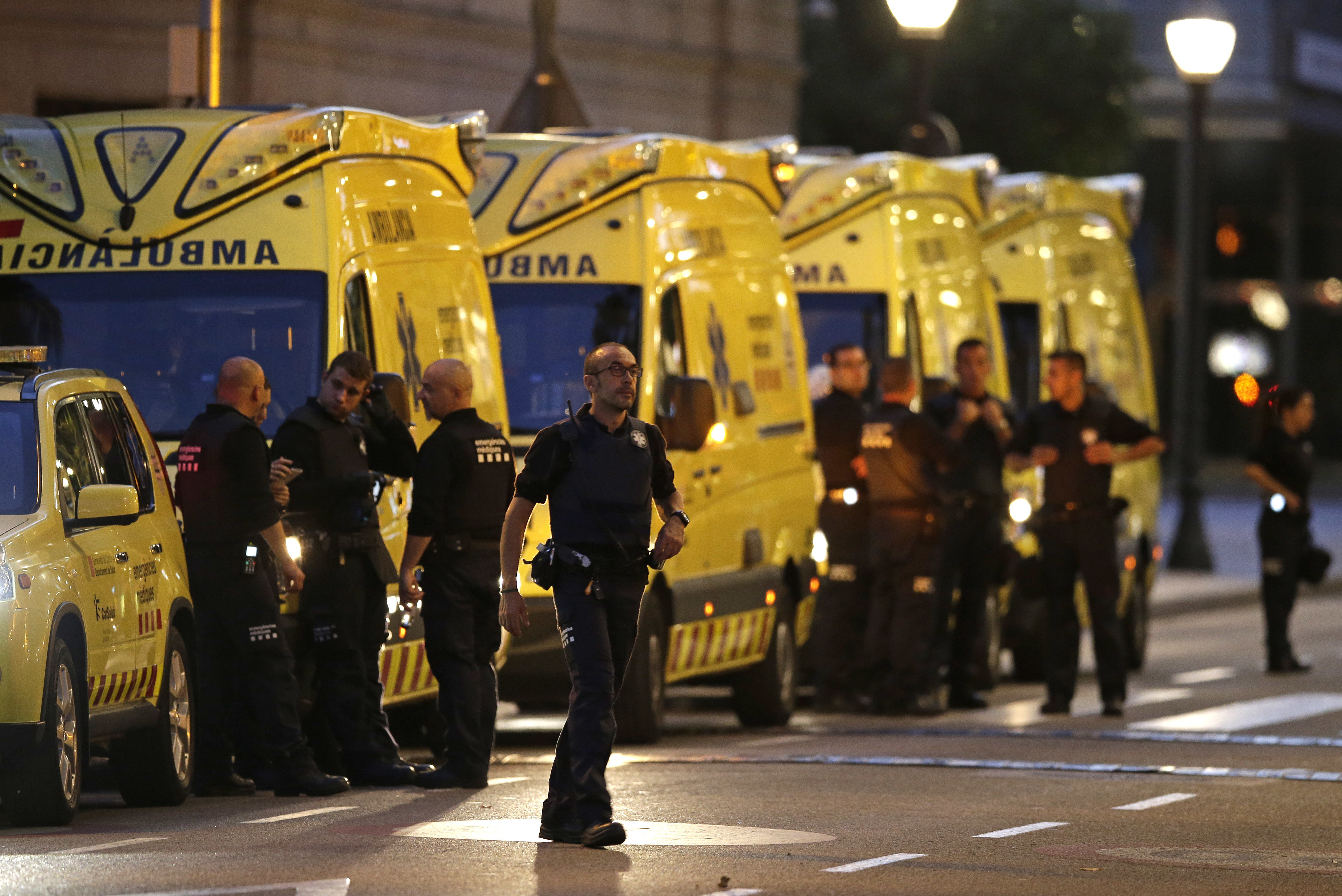 Policía de Cataluña realiza operativo relacionado con posible nuevo atentado