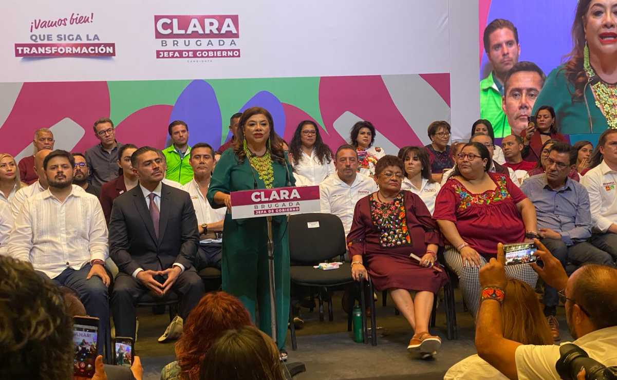 Brugada pide juego limpio el 2 de junio, para que la elección sea ejemplar en la CDMX