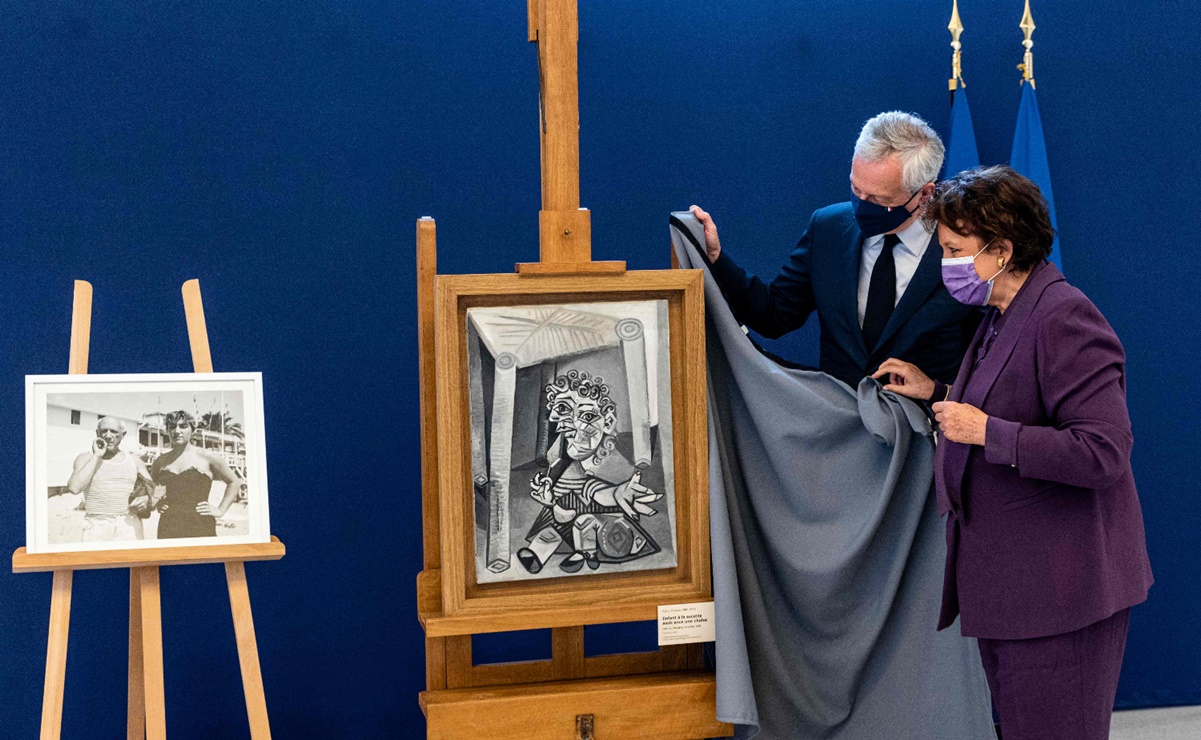 Hija de Picasso dona a Francia nueve obras de su padre, es la primera donación en 31 años
