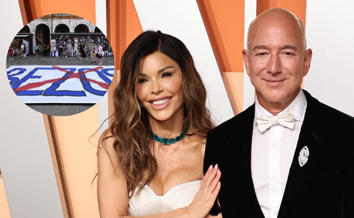Manifestantes amenazan la boda de Jeff Bezos y Lauren Sánchez en Venecia