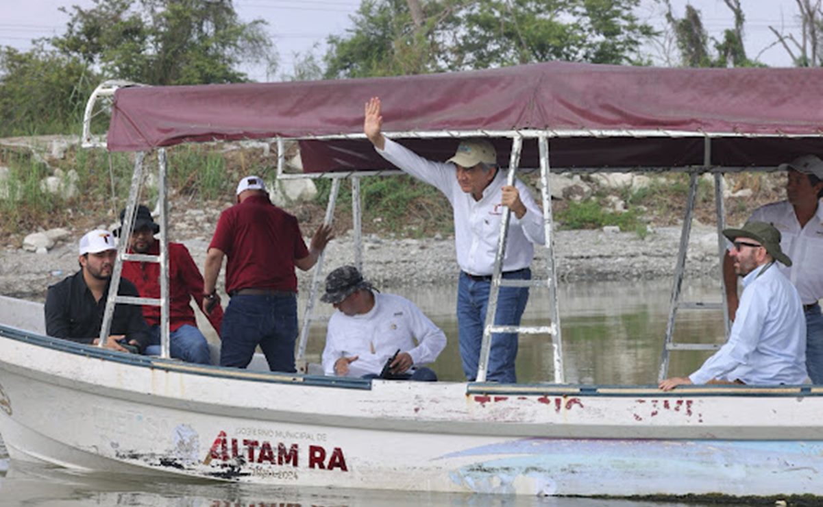 Américo Villareal considera que la crisis hídrica en Tamaulipas ya está pasando, pero pide "no bajar la guardia"