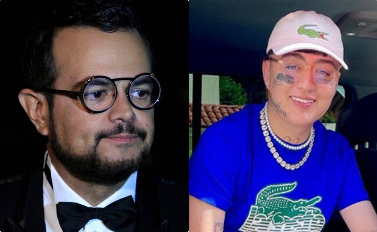 "Chocan" Aleks Syntek y Dani Flow en TikTok por personaje animado Vector; "¿sí sabe leer?" 