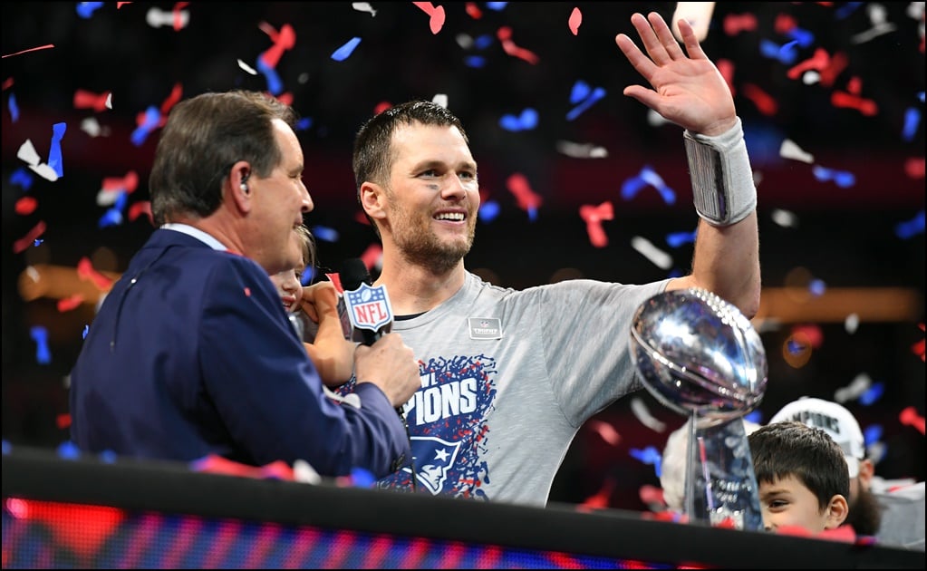 Patriots derrota a Rams y consigue su sexto Super Bowl 