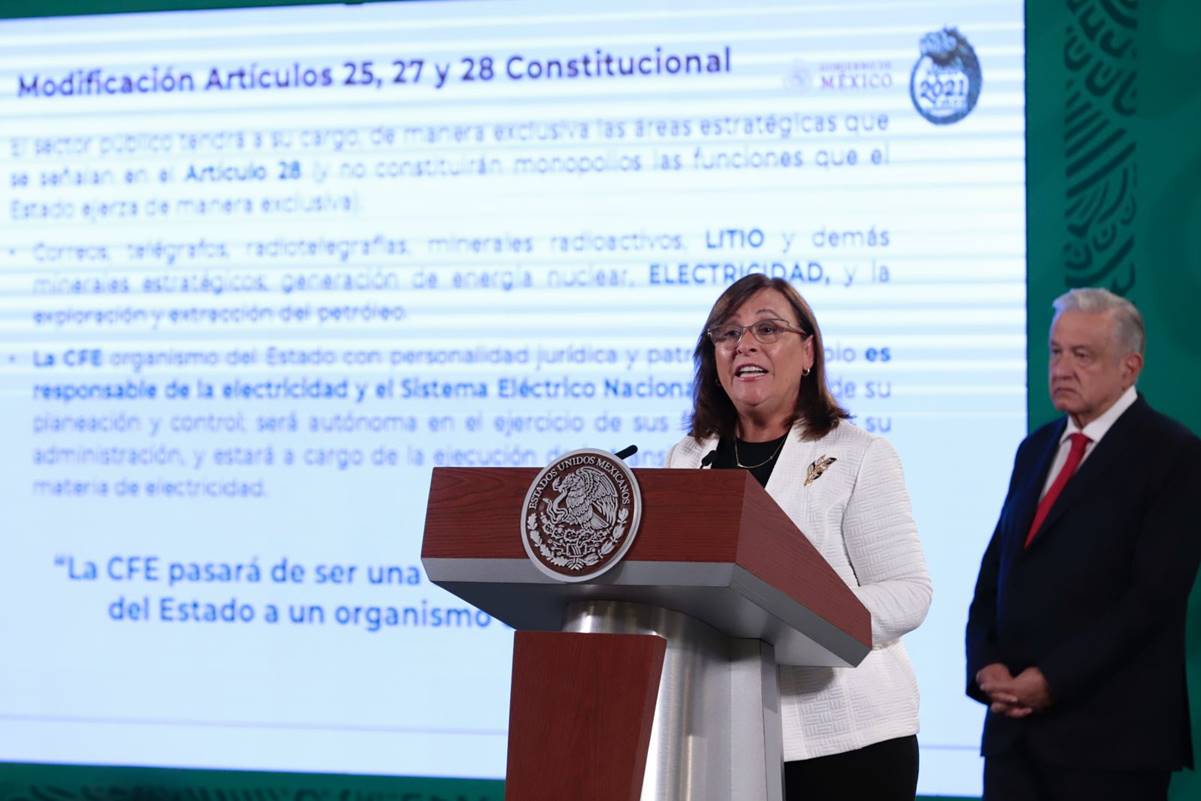 No se nacionalizará nada, ni un tornillo ni una tuerca, dice Rocío Nahle sobre reforma eléctrica