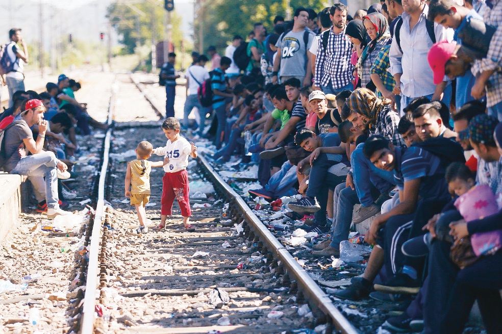Llegada de refugiados a Europa se triplica