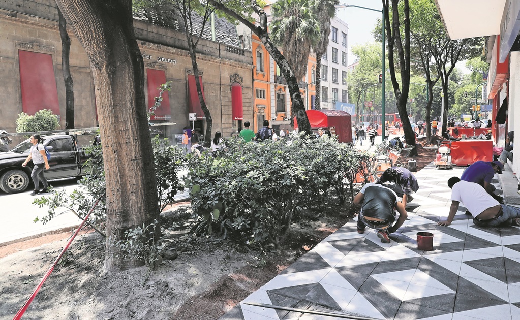 Reabrirán otra calle renovada en Zona Rosa