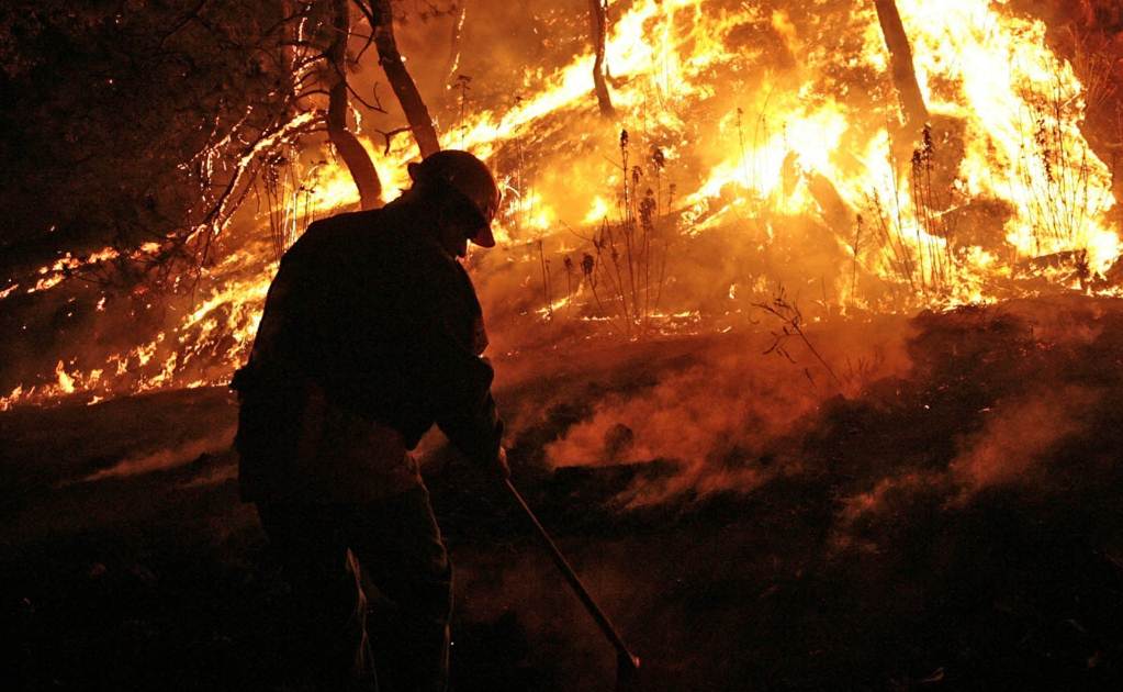 Permanecen activos 7 incendios forestales en QRoo