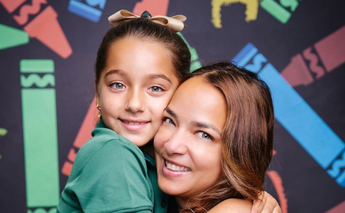 Alaia, hija de Adamari López, ya trabaja a sus 8 años