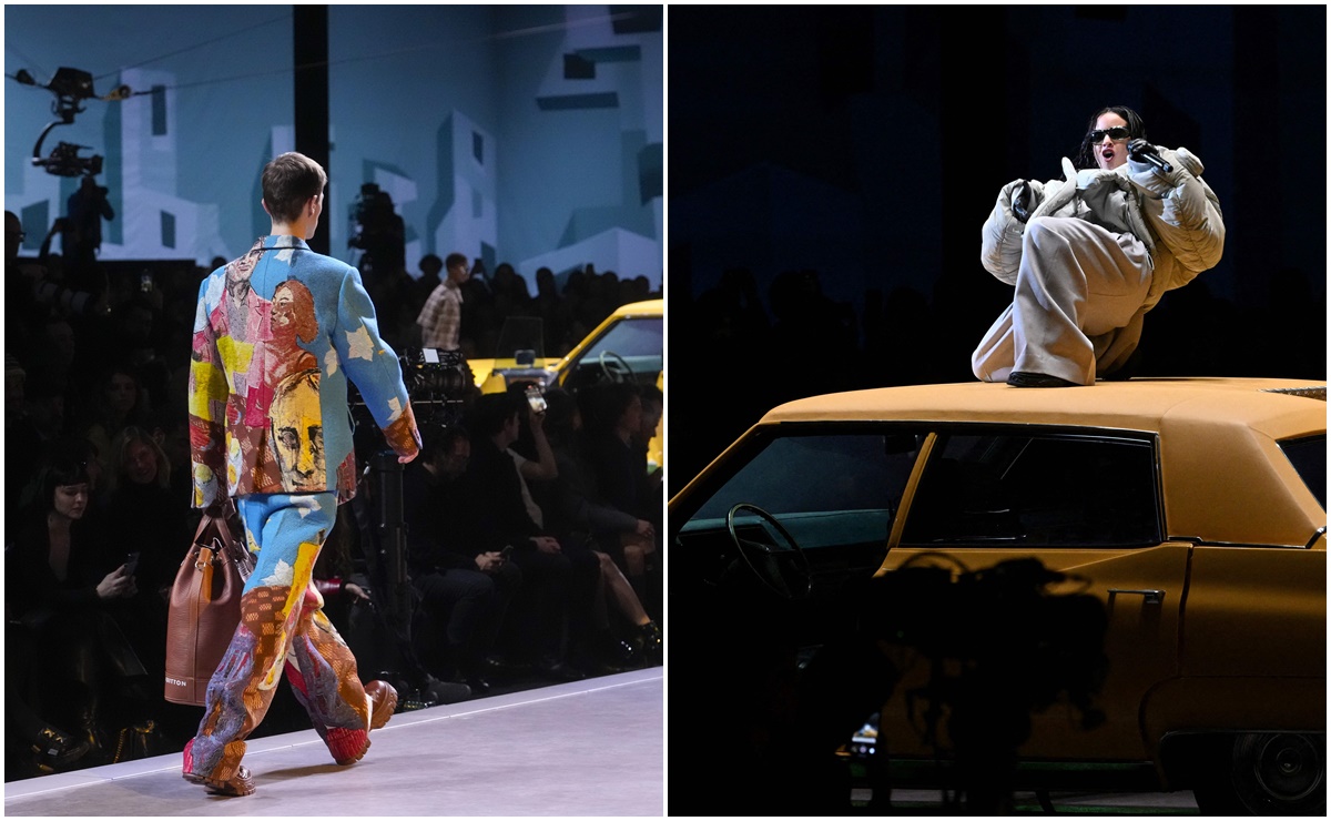 Rosalía protagoniza espectacular desfile de Louis Vuitton en París (fotos)