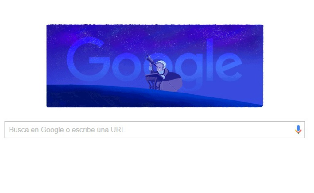 Google recuerda a pionera de la astronomía moderna