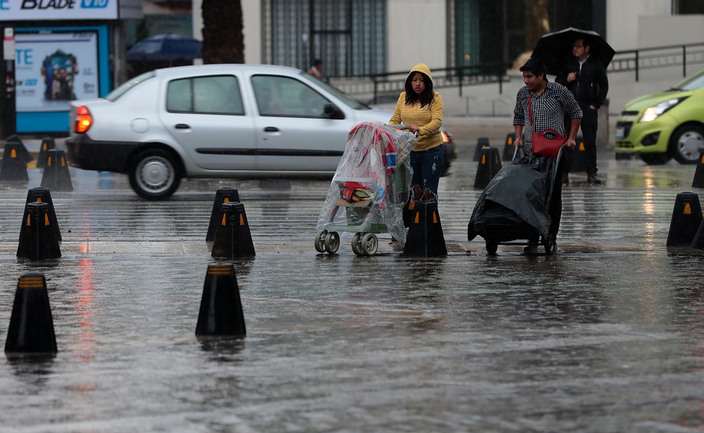 Lluvias dejan 47 árboles caídos y 18 encharcamientos en CDMX