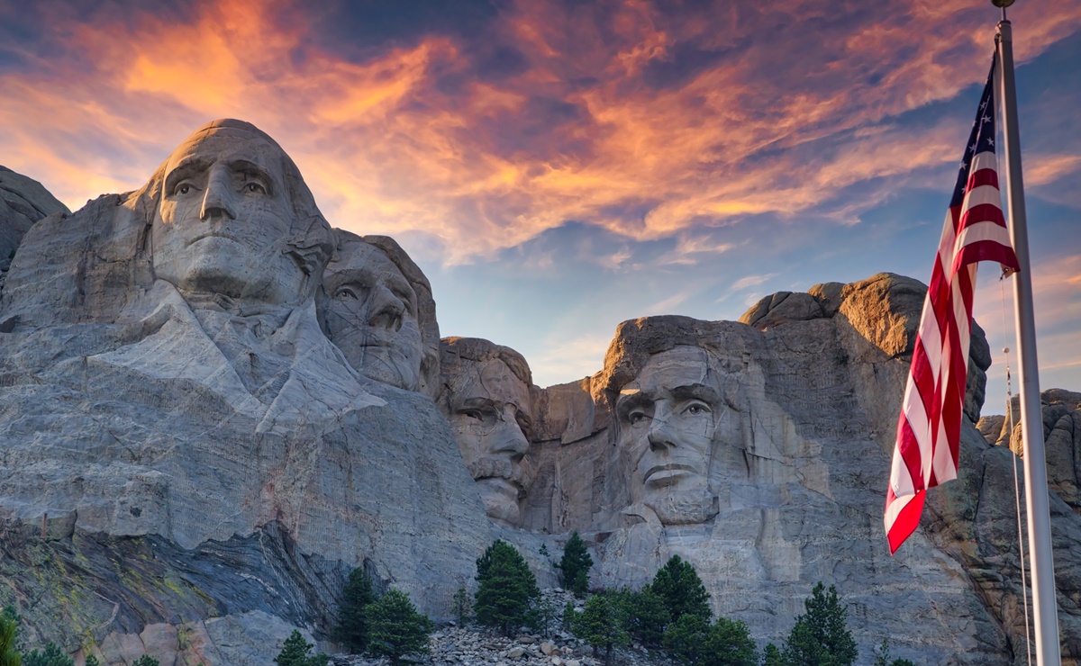 Quiénes son los cuatro presidentes en el Monte Rushmore y otros datos curiosos