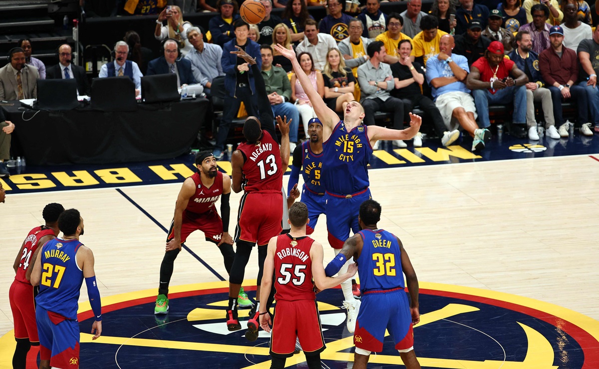 NBA: Cuándo y dónde ver el juego 2 de las Finales entre Denver Nuggets y Miami Heat