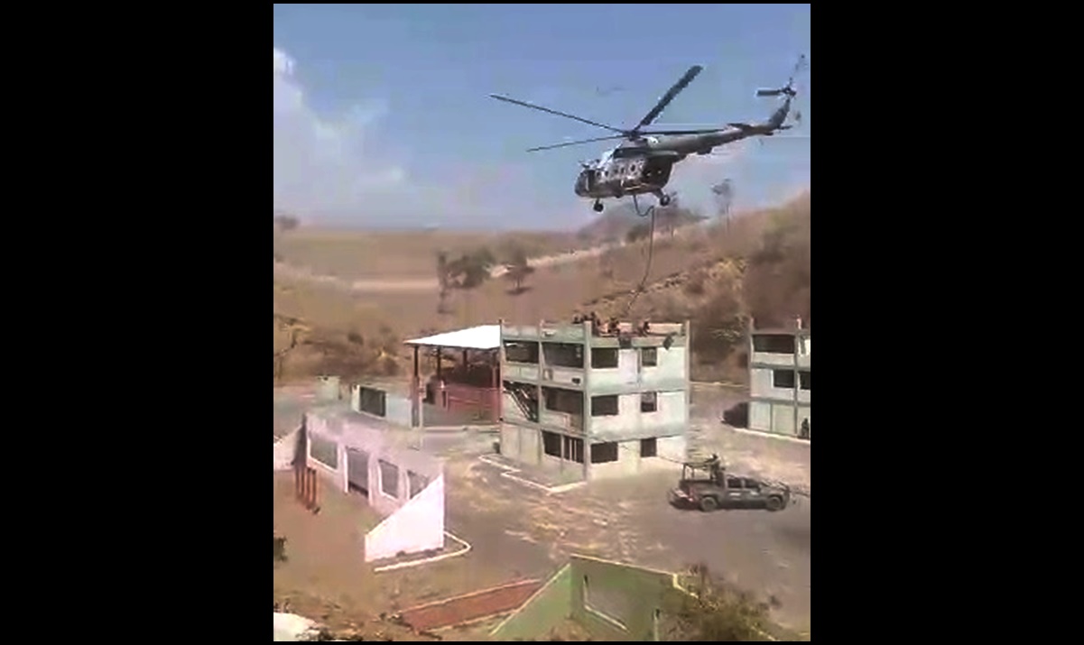 Difunden video de helicóptero de la Sedena que se desplomó hace una semana en Edomex