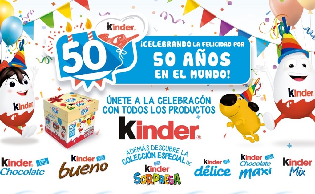 Gana boletos para la fiesta de la familia #Kinder50