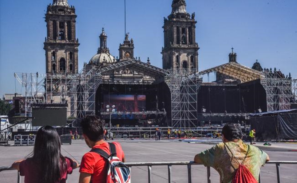 Concert in Mexico to keep the aid coming