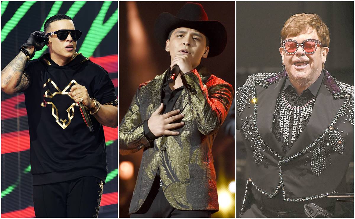 Daddy Yankee, Christian Nodal y Elton John, los shows que ofrece San Antonio para este año