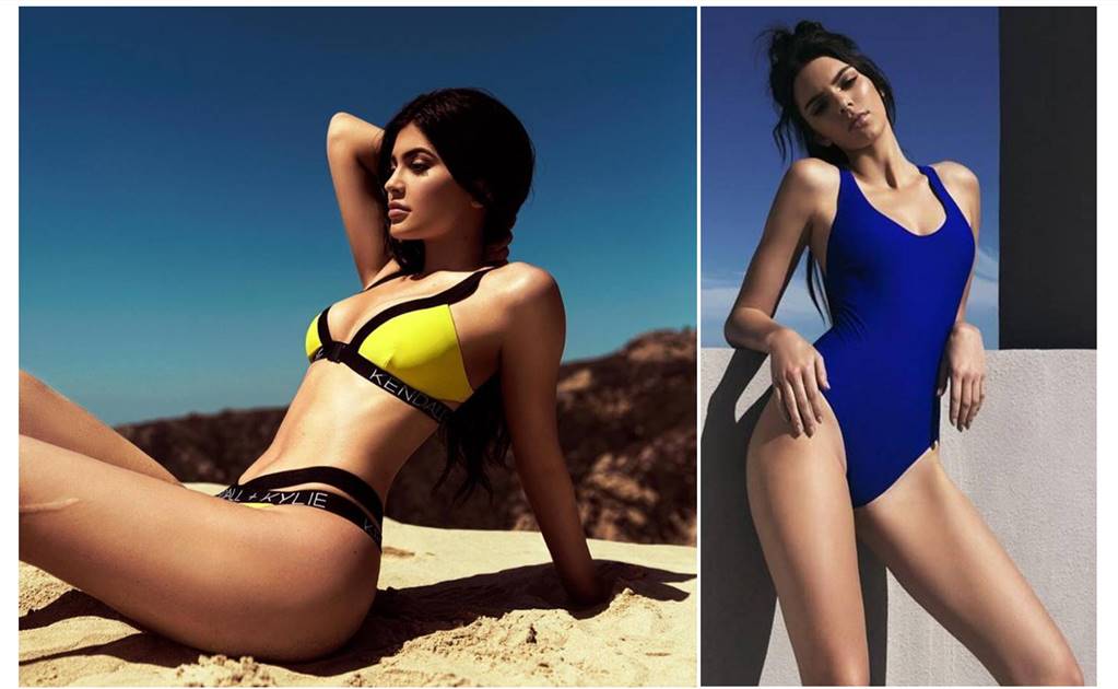 Kylie y Kendall Jenner lanzan sexy línea de bikinis